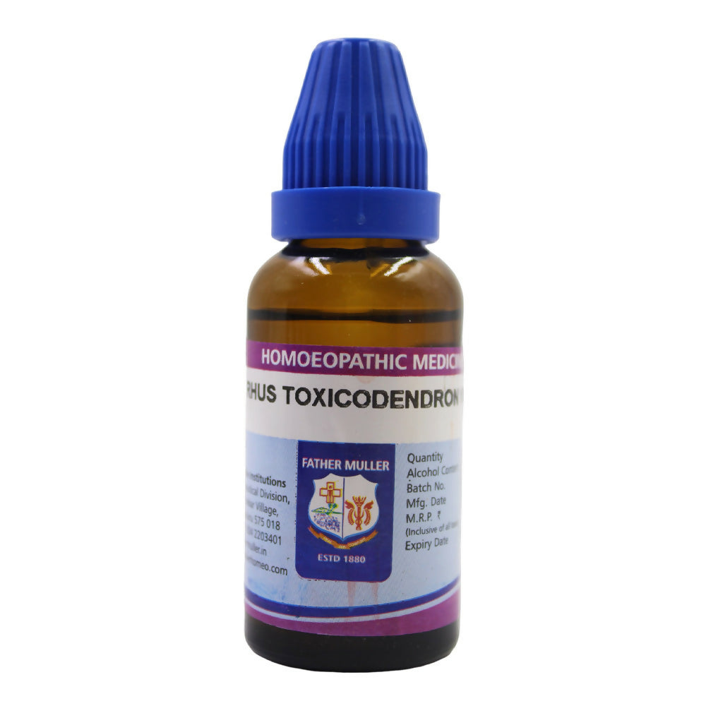 Father Muller Rhus Toxicodendron Dilution - Grab2buy