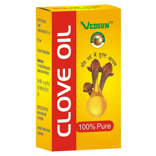 Vedsun Naturals Clove Oil Pure & Organic For Skin  Grab2Buy Vedsun Grab2Buy
