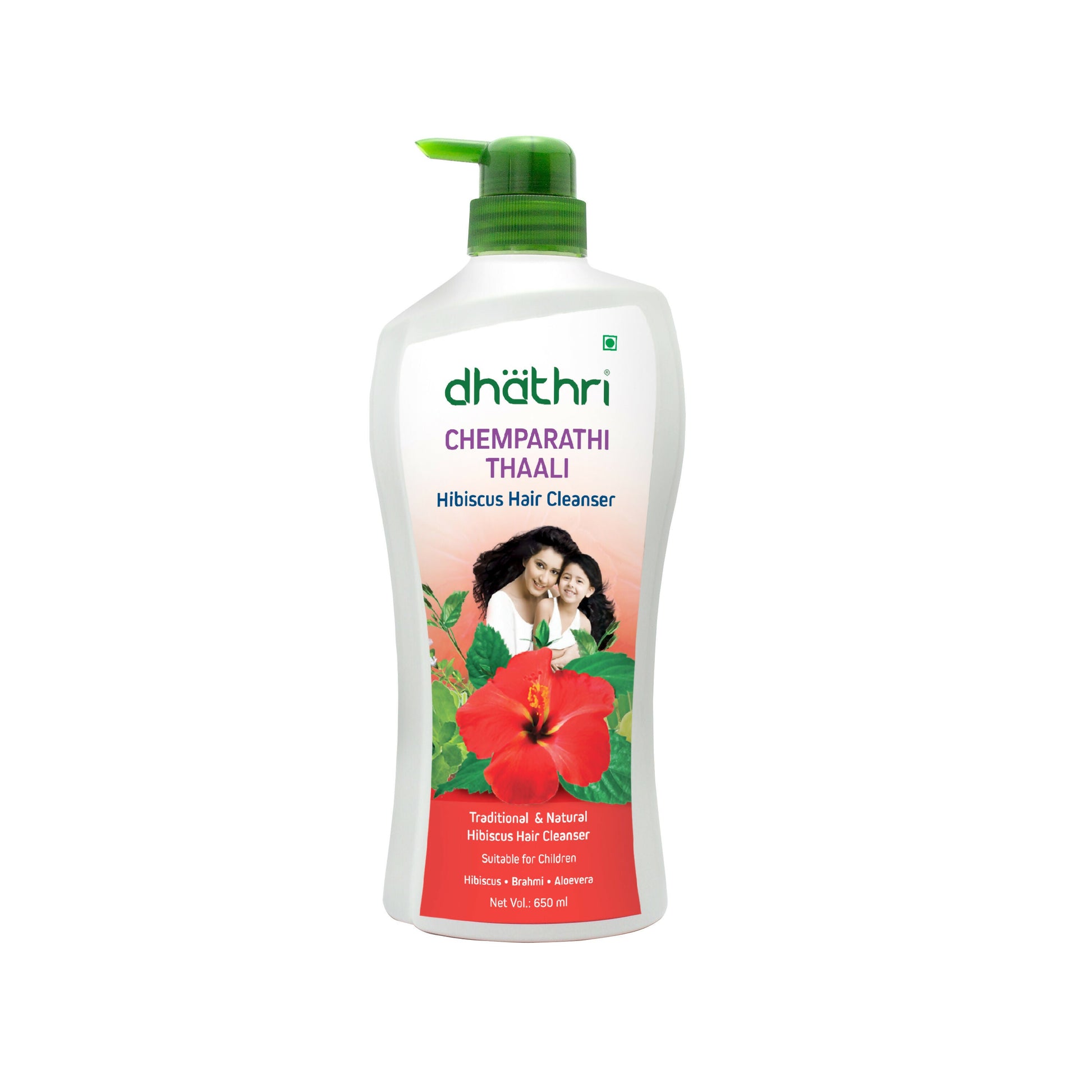 Dhathri Chemparathi Thaali Natural Hibiscus Shampoo For Soft and Shiny Hair - Grab2buy