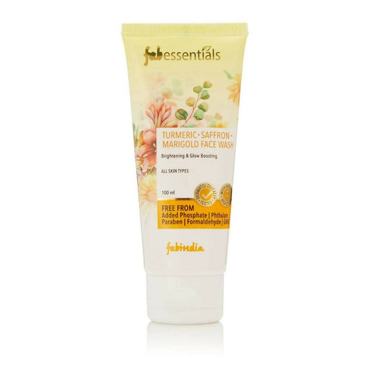 Fabessentials Turmeric Saffron Marigold Face Wash - Grab2buy