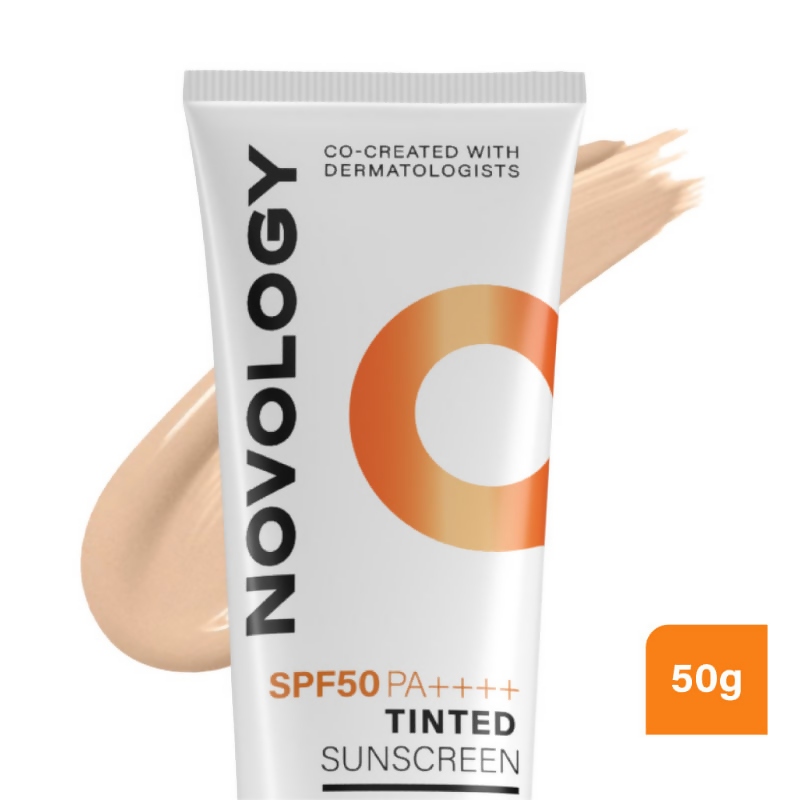 Novology SPF 50 PA++++ Tinted Sunscreen 