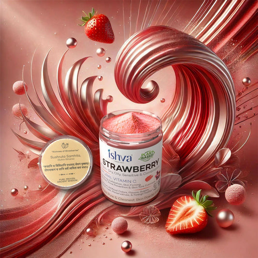Ishva Strawberry Powder For Skin 