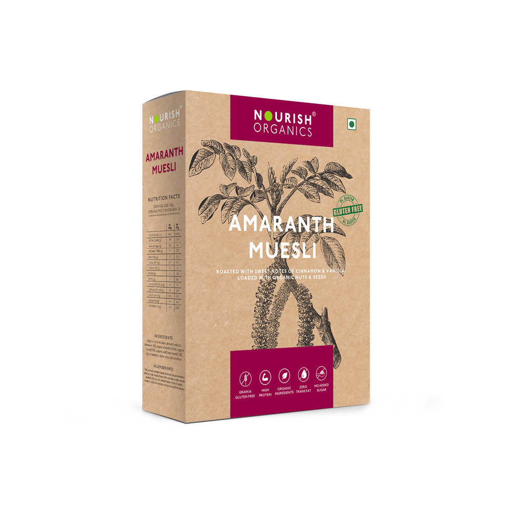 Nourish Organics Amaranth Muesli 