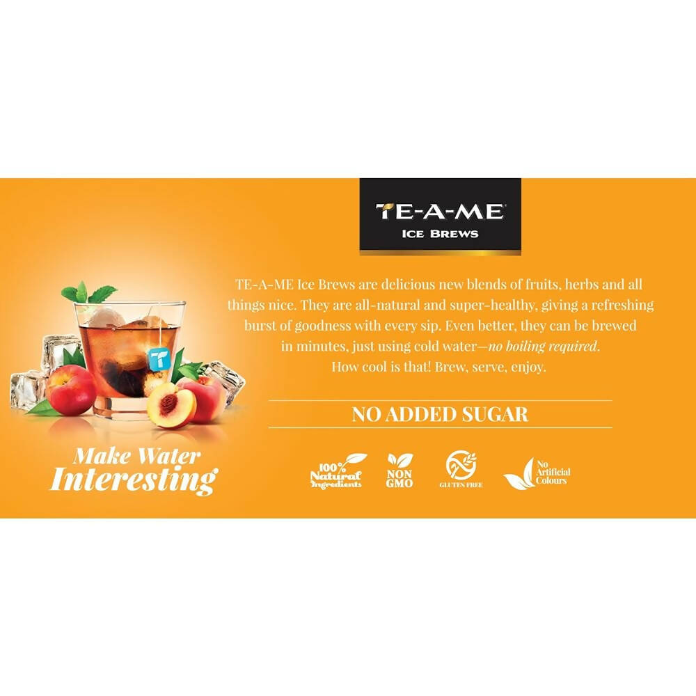 TE-A-ME Chill Peach Tea Bags - Grab2buy