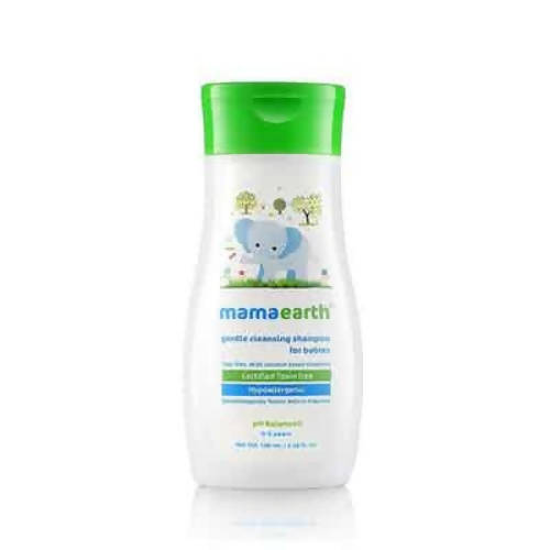 Mamaearth Gentle Cleansing Baby Shampoo For Natural Cleansers & Tear-Free Formula 