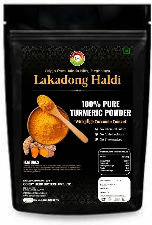 Cordy Herb Lakadong Turmeric Powder - Grab2buy