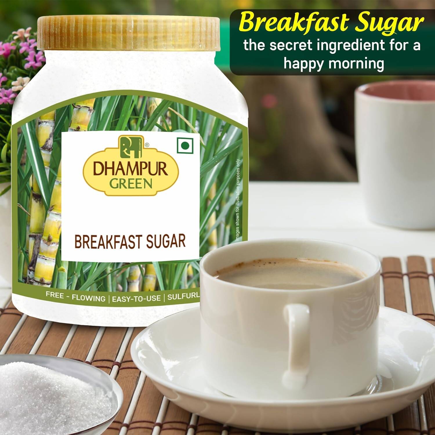 Dhampur Green Breakfast Sugar 