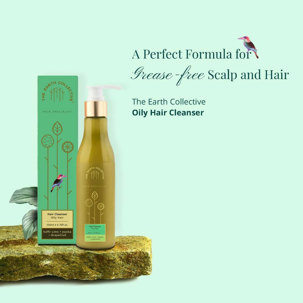 The Earth Collective Hair Cleanser - Oily Hair- Shampoo  Grab2Buy The Earth Collective Grab2Buy