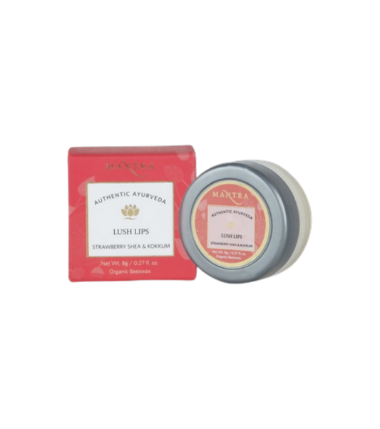 Mantra Herbal Lush Lips Strawberry, Shea & Kokkum - Grab2buy