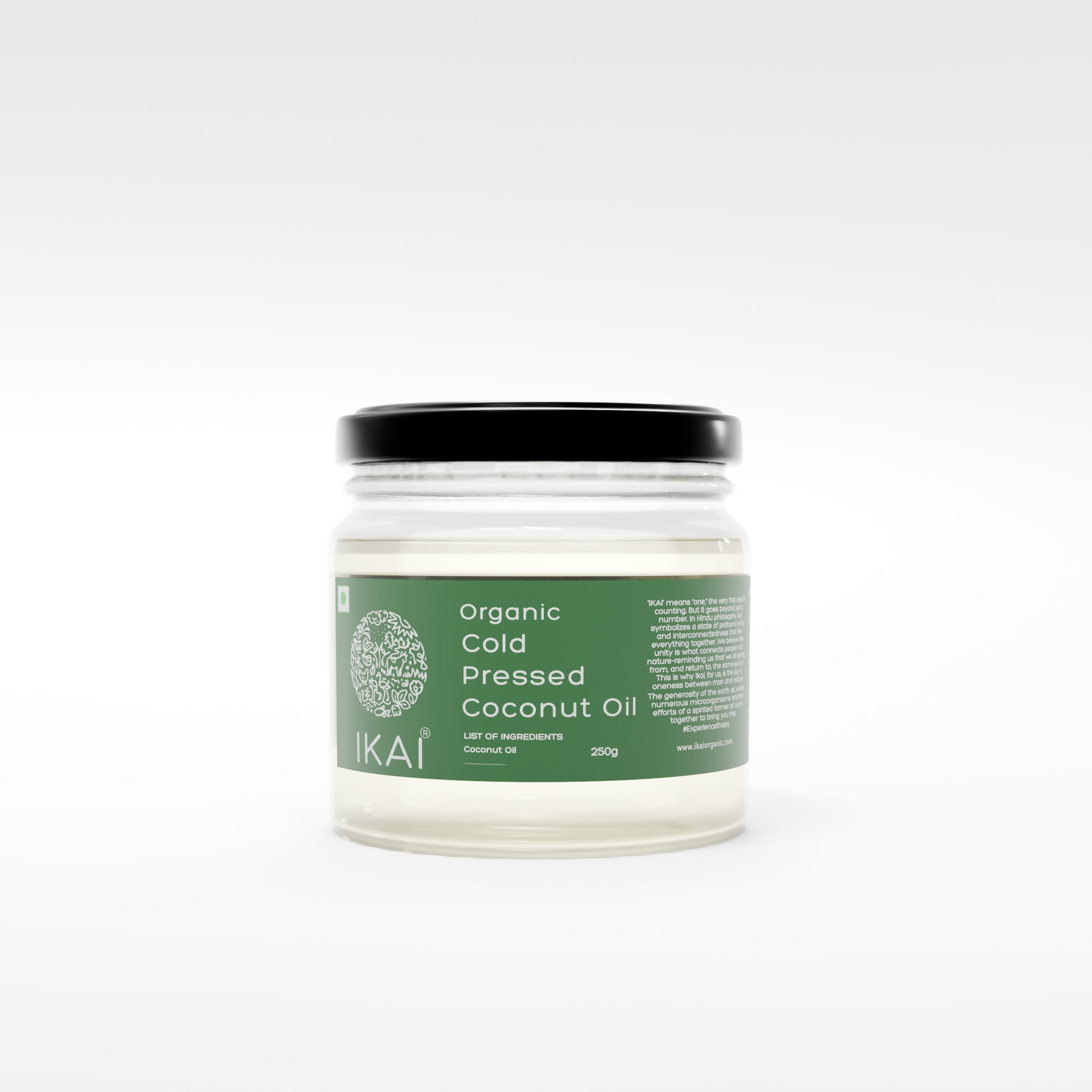 2 - Organic Cold Pressed Coconut Oil - 250ml
