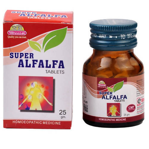 Wheezal Homeopathy Super Alfalfa Tablets 