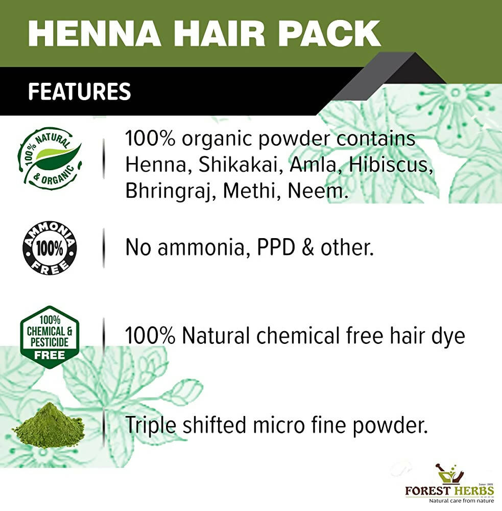 The Forest Herbs Henna Mix Powder  Grab2Buy Forest Herbs Grab2Buy