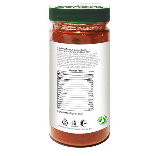 Nature Land Organics Red Chilli Powder - Grab2buy