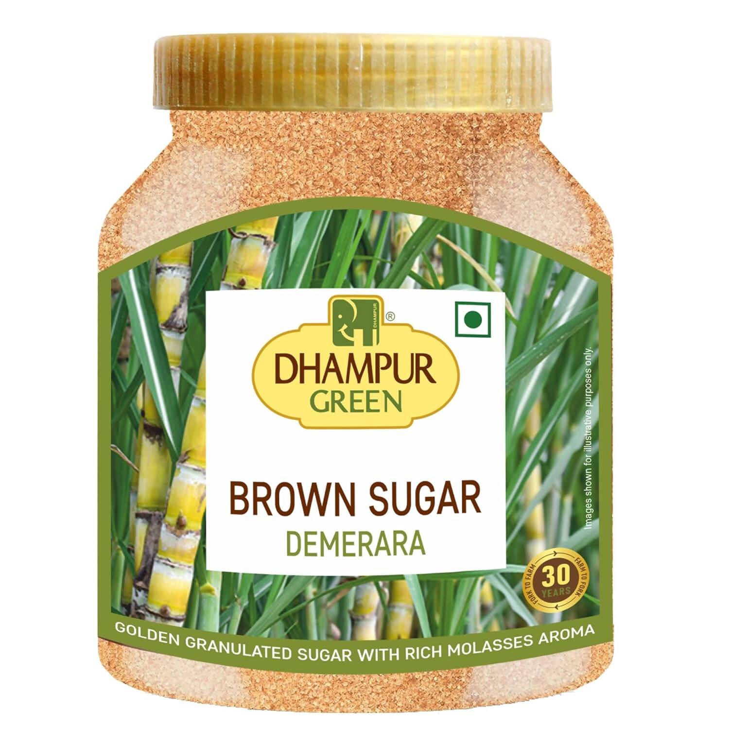 Dhampur Green Demerara Brown Sugar 