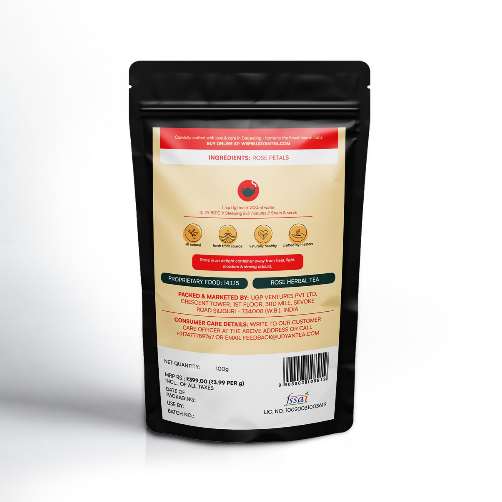 Udyan Tea Rose Pure Herbal Tea  Grab2Buy Udyan Tea Grab2Buy