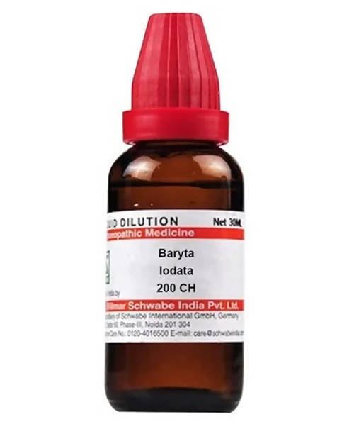 Dr. Willmar Schwabe India Baryta Iodata Dilution 