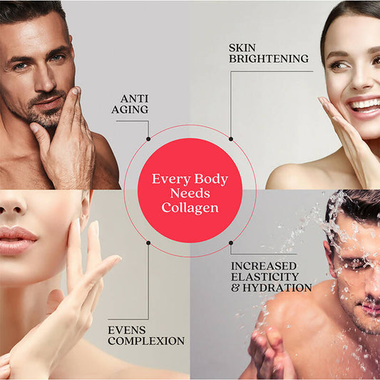 Wellbeing Nutrition Glow Korean Marine Collagen Peptides-Tropical Bliss Flavor - Grab2buy