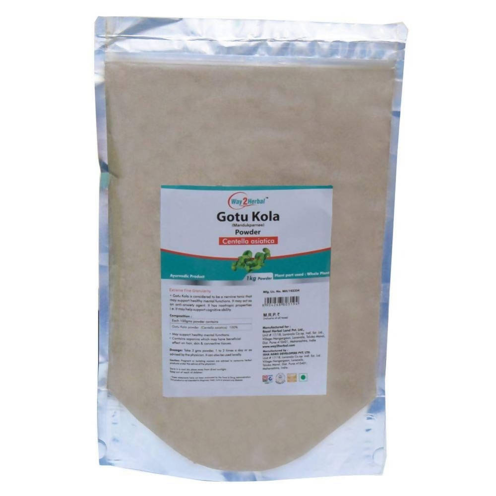 Way2herbal Gotu Kola Powder 