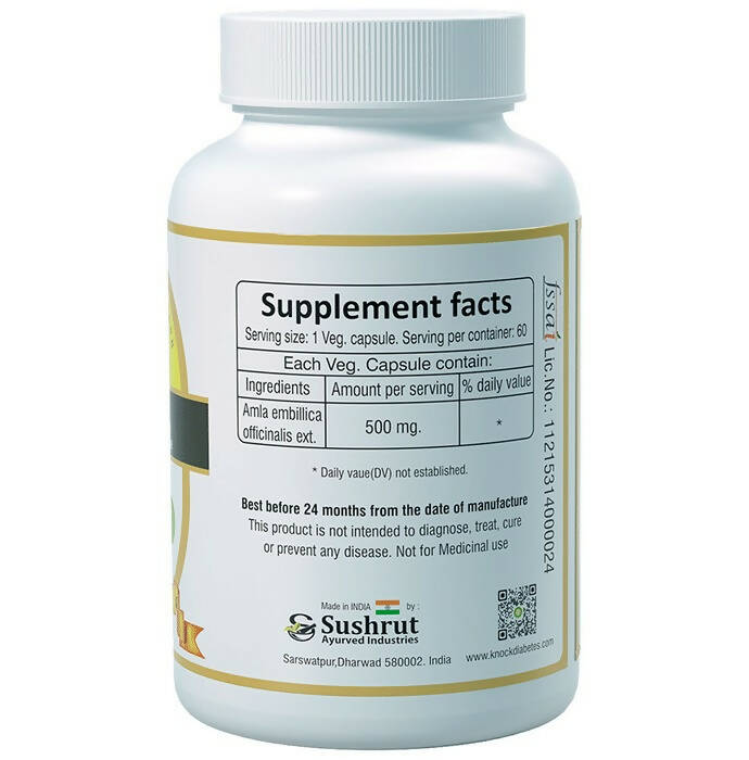 Sushrut Ayurved Good Health Amla Veg Capsules - Grab2buy