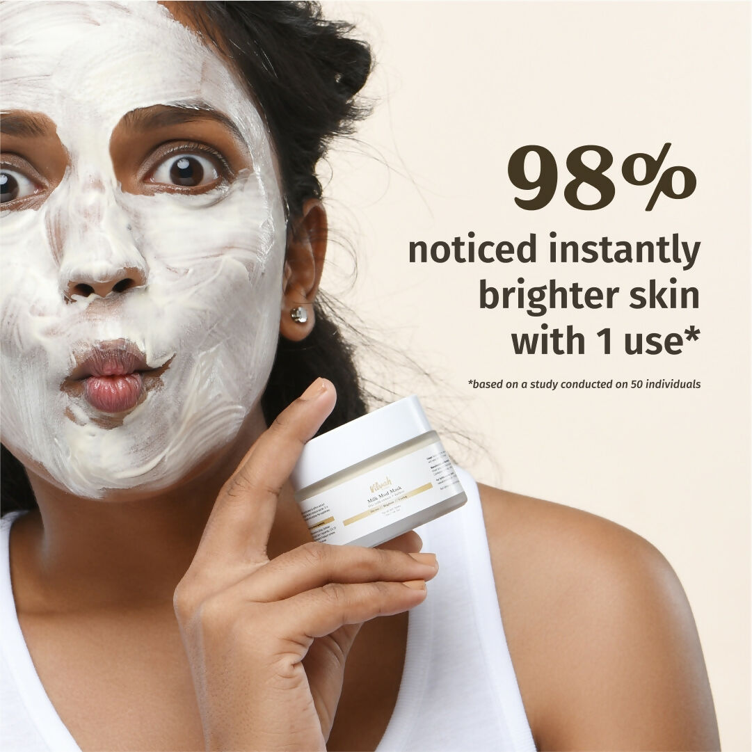 Vilvah Store Milk Mud Mask  Grab2Buy Vilvah Store Grab2Buy
