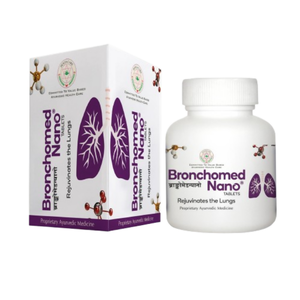 Pentacare Ayurveda Bronchomednano Tablets 