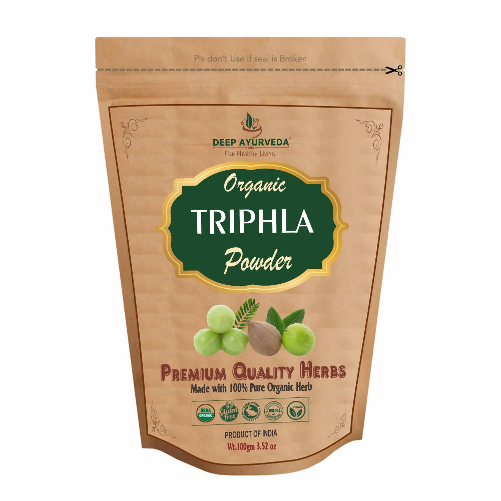 Deep Ayurveda Organic Triphala Powder 