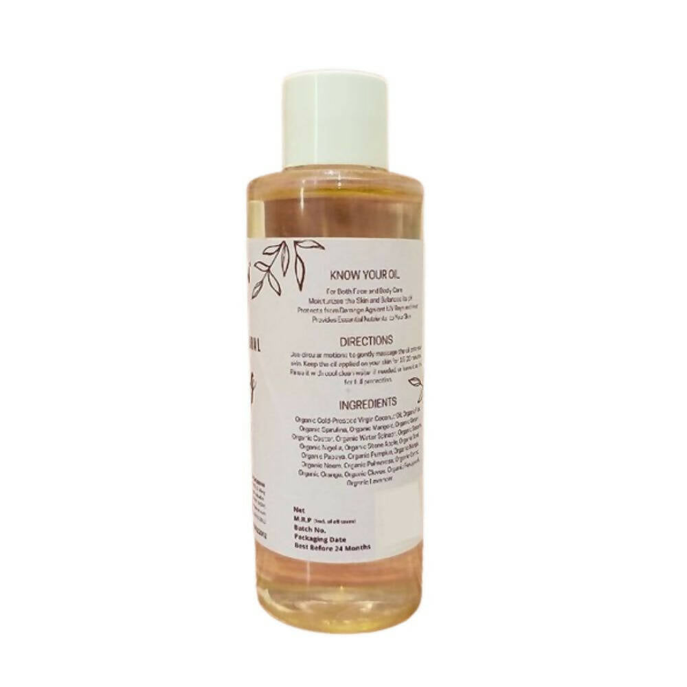 Satjeevan Organic Nourishing Skin Oil - Grab2buy