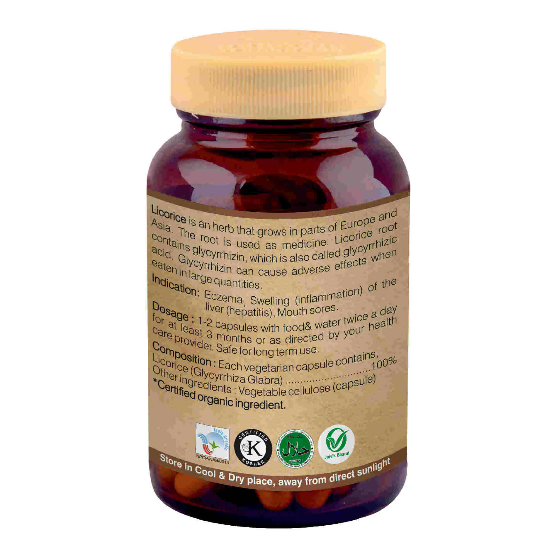 Organic Wellness Licorice Capsules - Grab2buy