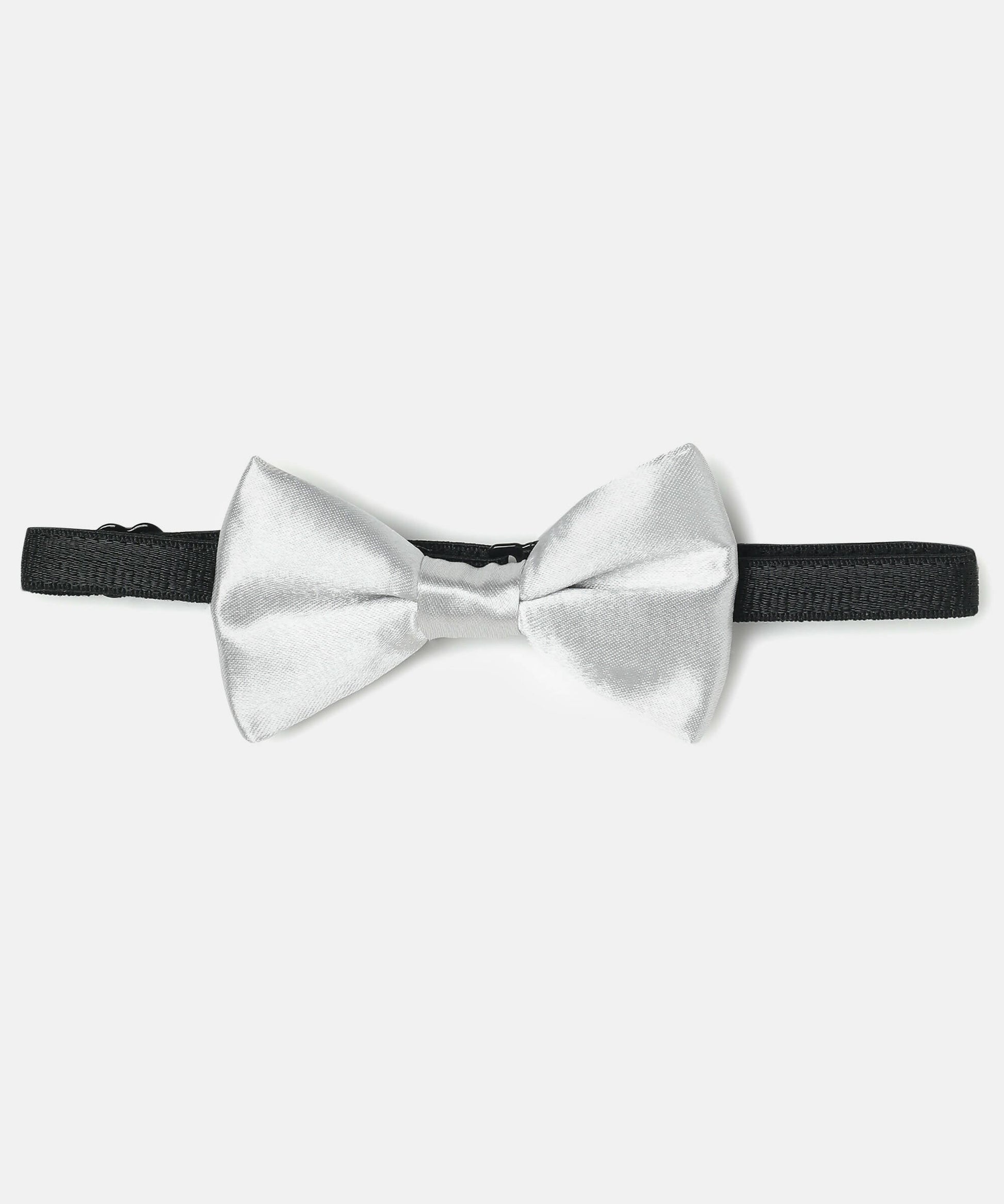 Manet Boys Solid Single Layer Bow - Silver
