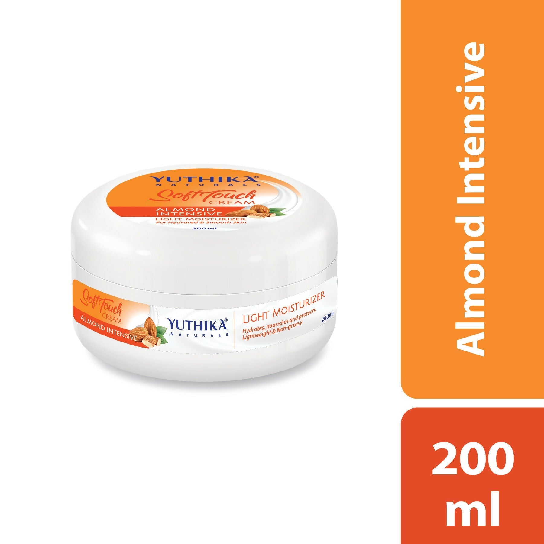 Yuthika Almond Intensive Light Moisturizer Cream  Grab2Buy Yuthika Grab2Buy