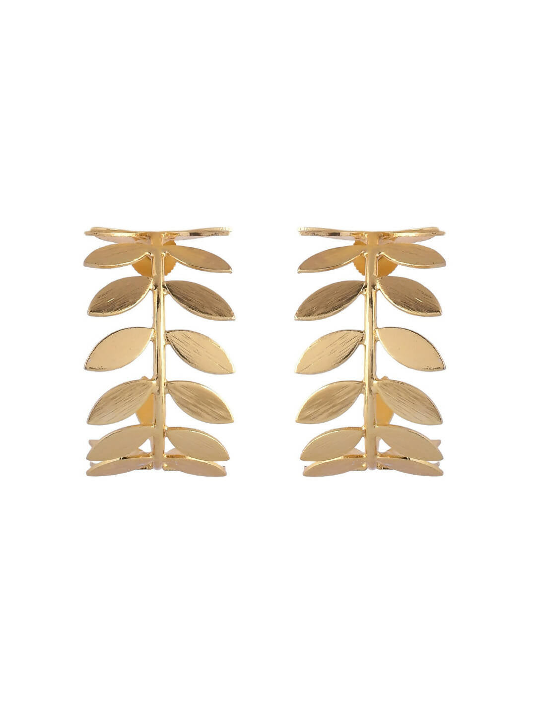 VOJ Women Gold Color stainless steel Earrings  Grab2Buy VOJ Grab2Buy