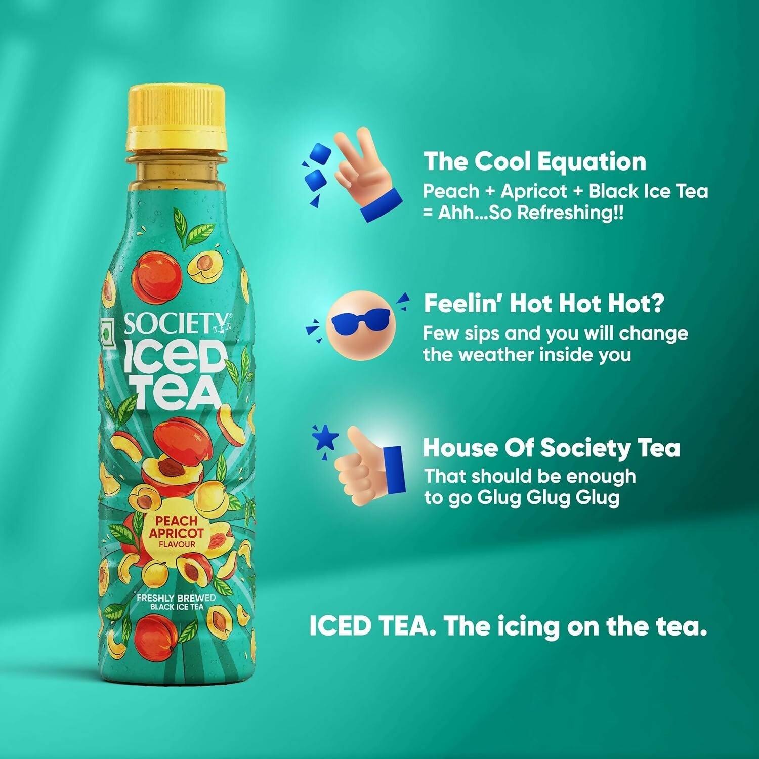 Society Ice Tea Bottle Assorted 