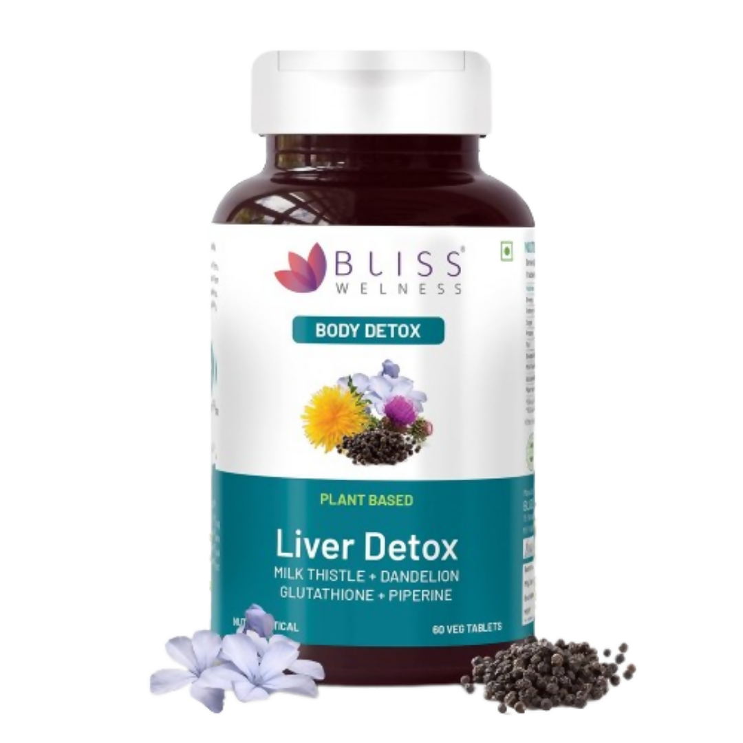 Bliss Welness Liver Detox Tablets 