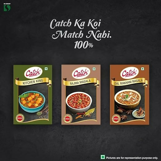 Catch Masala Powder Combo - Kitchen King 100 gms + Rajma Masala 100 gms + Dalmakhani Masala 100 gms - Grab2buy