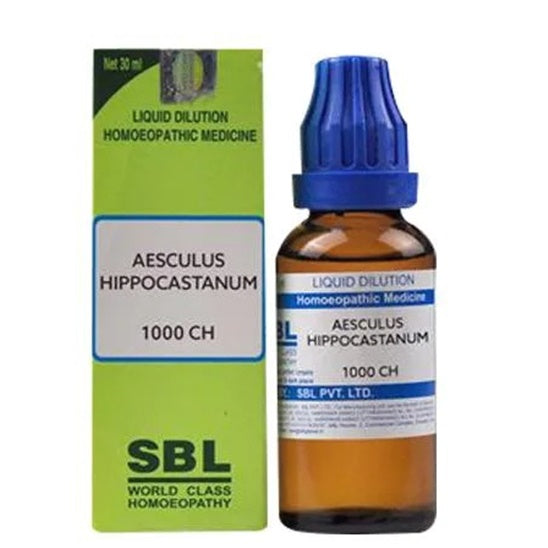 SBL Homeopathy Aesculus Hippocastanum Dilution - Grab2buy