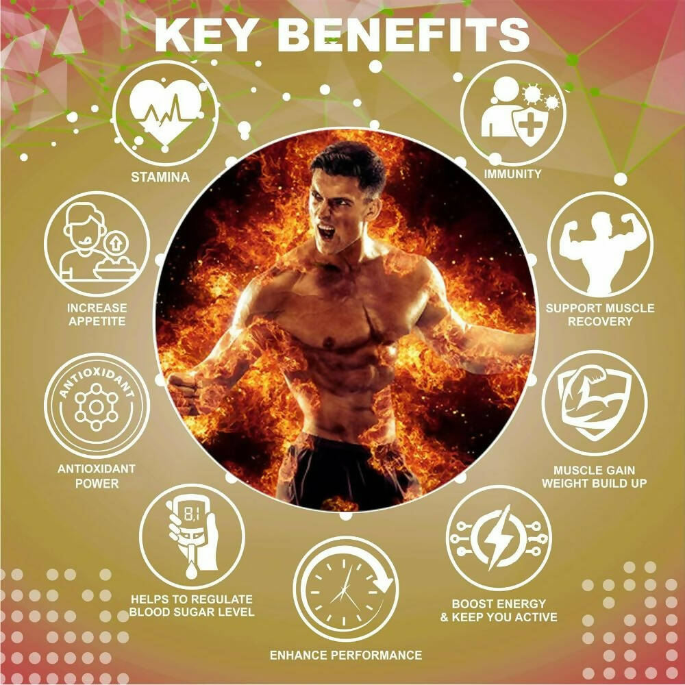 Dr Power Nutrition Sj Ayurvedic Capsules For Men - Grab2buy