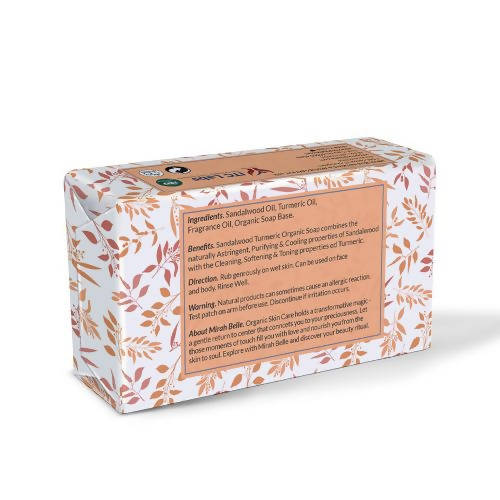 Mirah Belle Sandalwood Turmeric Soap 