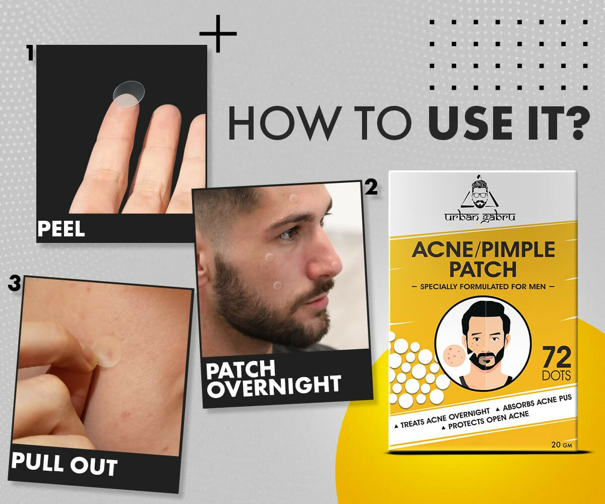 UrbanGabru Acne Pimple Patch - Invisible Facial Stickers Reduces Pimple Overnight  Grab2Buy Urbangabru Grab2Buy