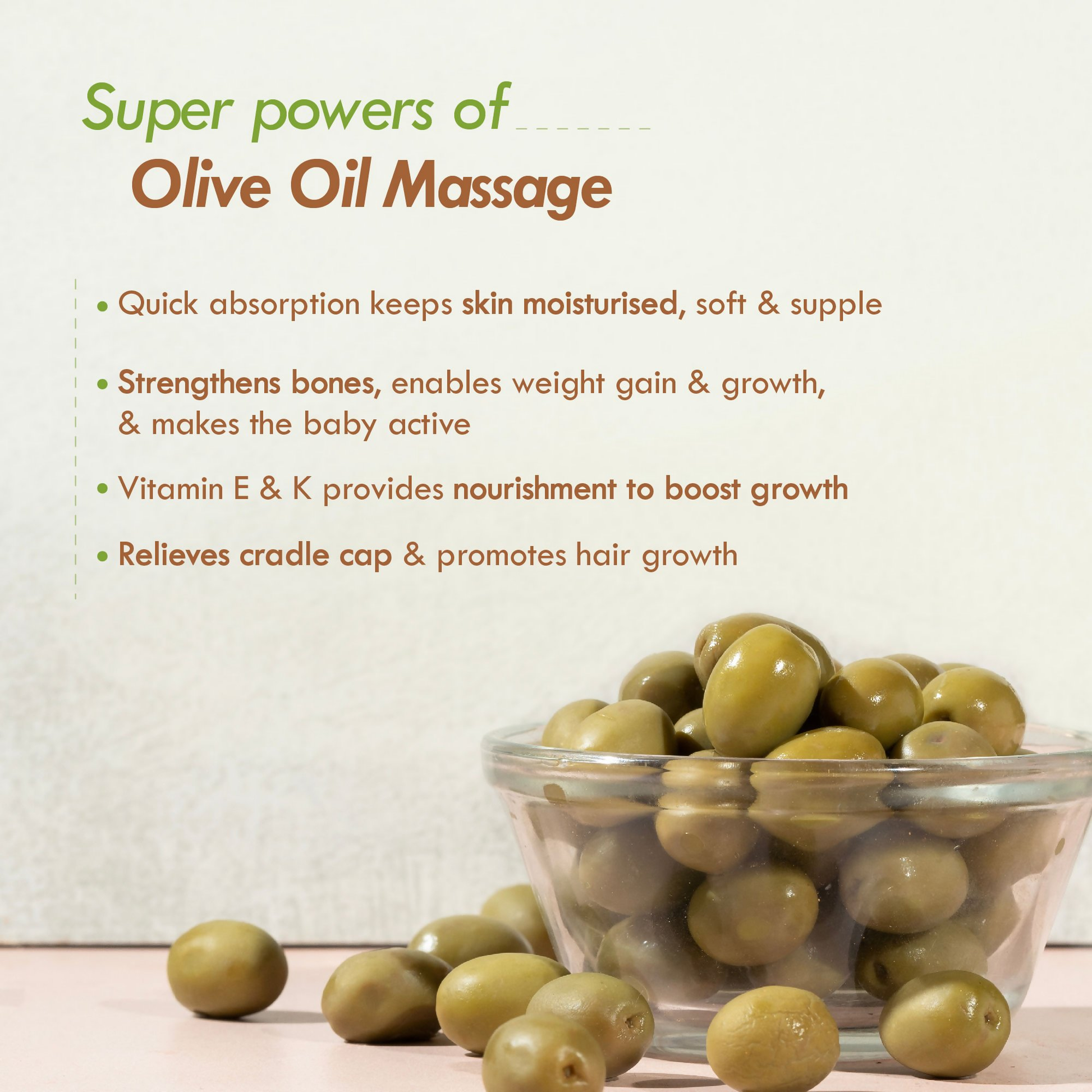 Nat Habit Pure Olive Baby Oil 