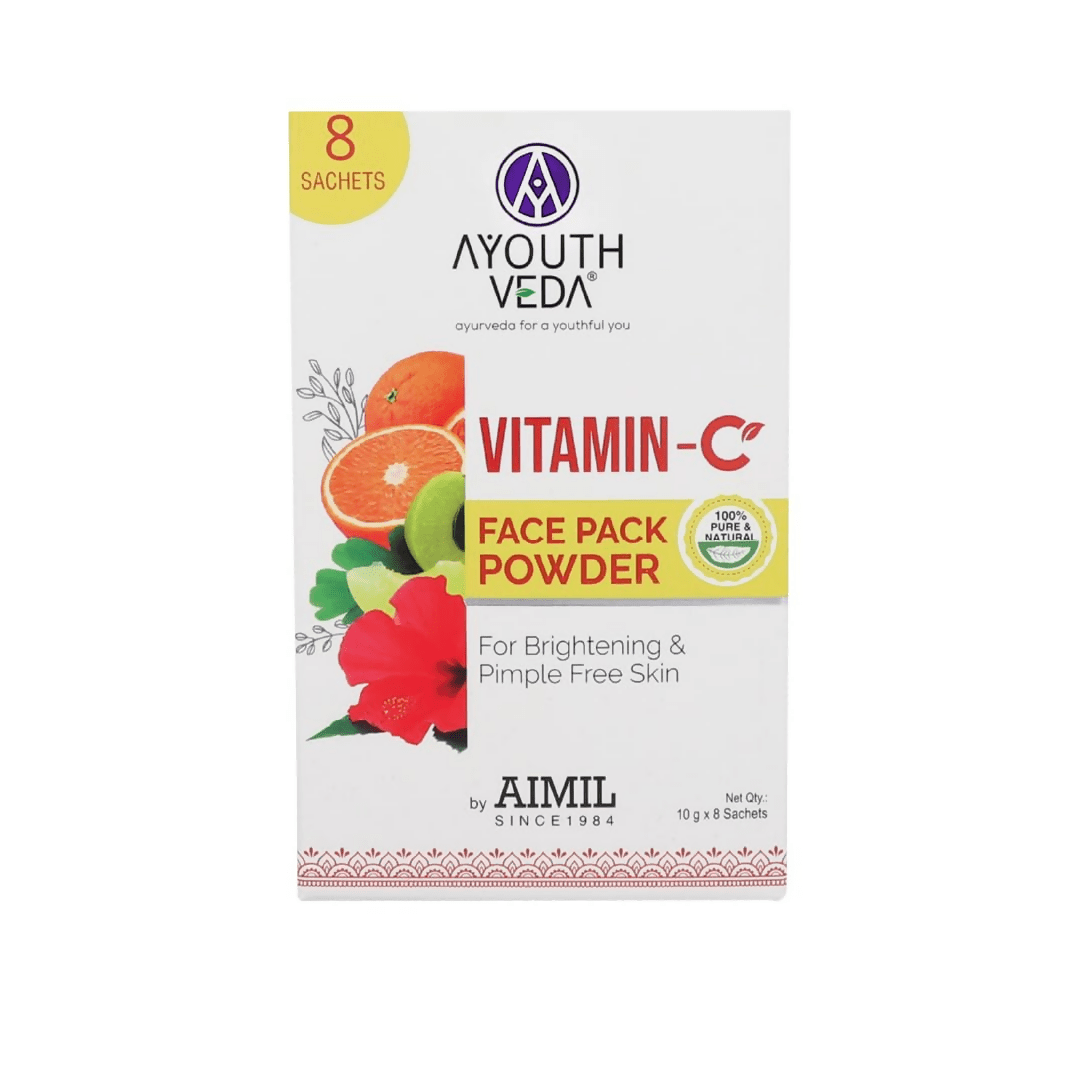 Ayouthveda Vitamin C Face Pack Powder - Grab2buy