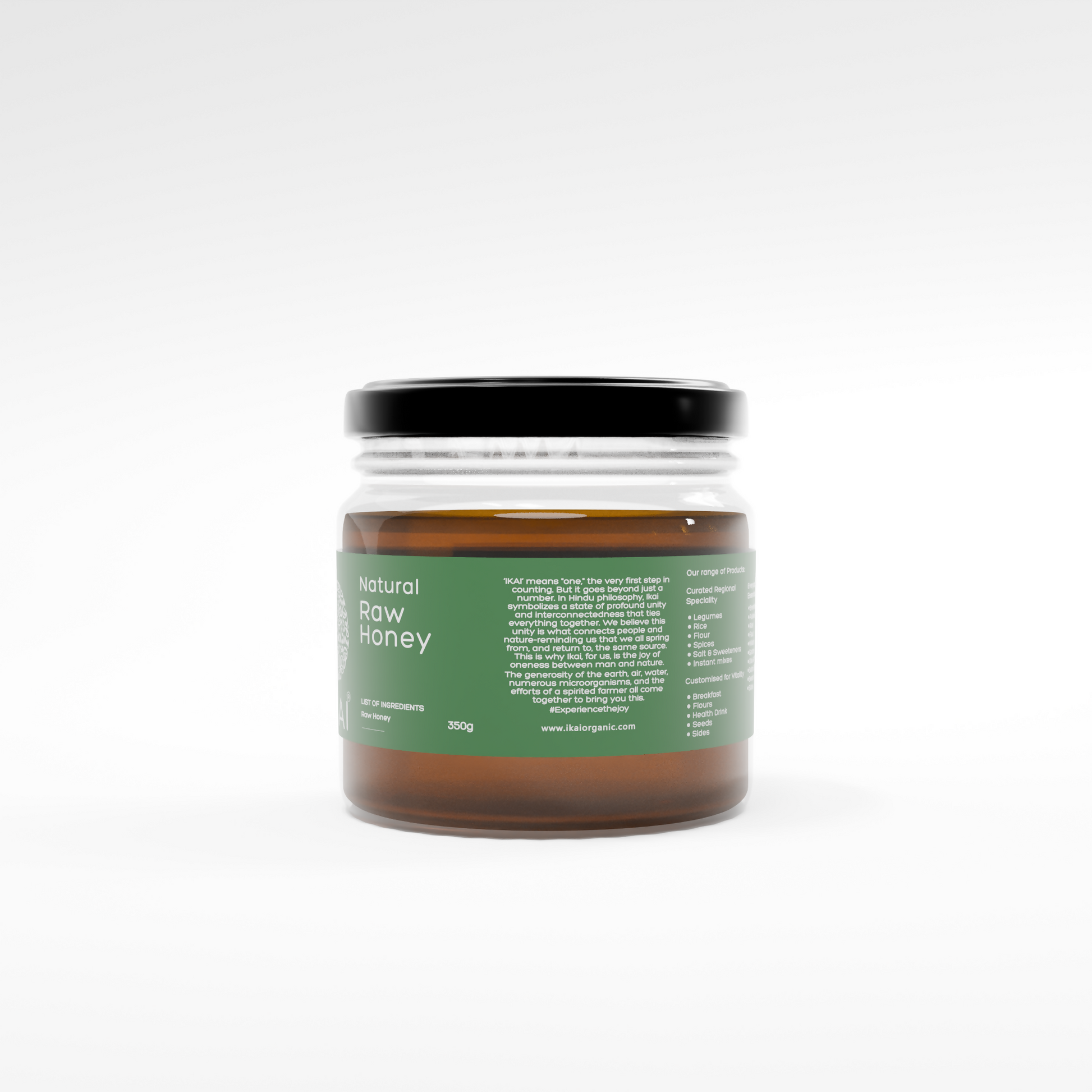 3 - Natural Raw Honey - 350g