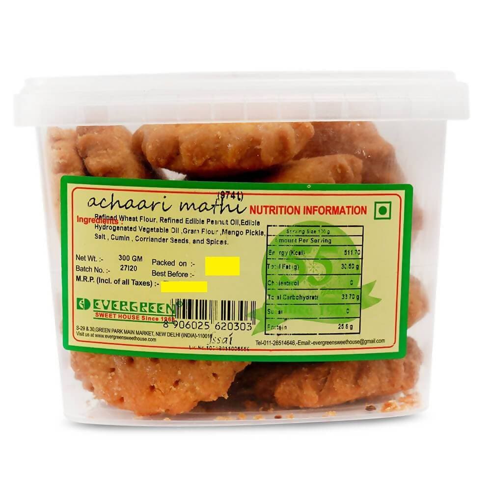 Evergreen Sweets - Achari Mathri