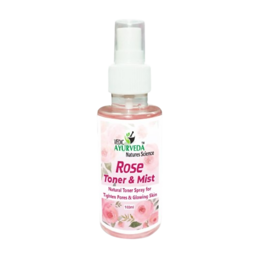 VedicAyurveda Rose Toner & Mist Steam Distilled Rose Water  Grab2Buy VedicAyurveda Grab2Buy