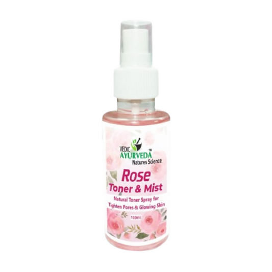 VedicAyurveda Rose Toner & Mist Steam Distilled Rose Water  Grab2Buy VedicAyurveda Grab2Buy