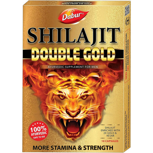 Dabur Shilajit Double Gold Capsules - Grab2buyDabur Shilajit Double Gold Capsules