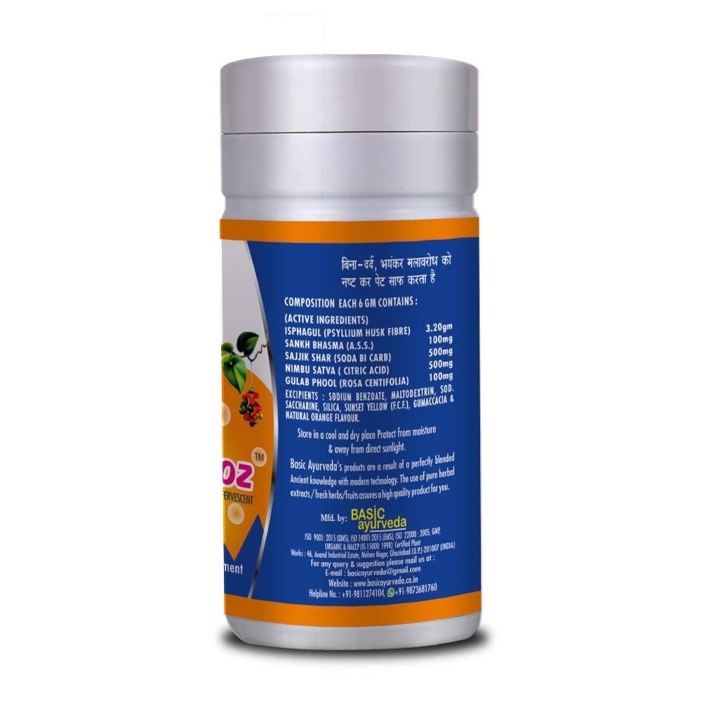 Basic Ayurveda Soft Looz Effervescent Powder 