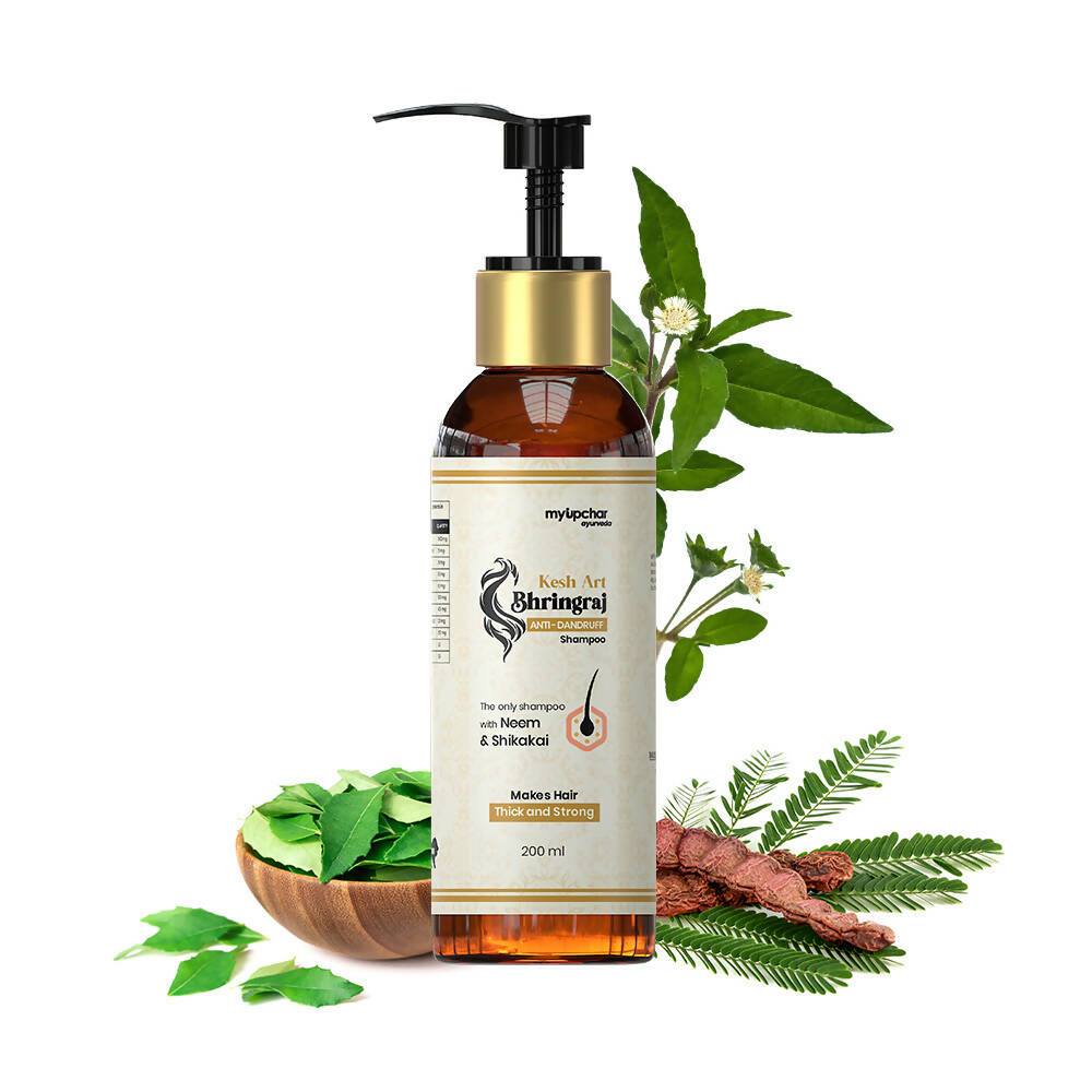 myUpchar Ayurveda KeshArt Bhringraj Anti-Dandruff Shampoo 
