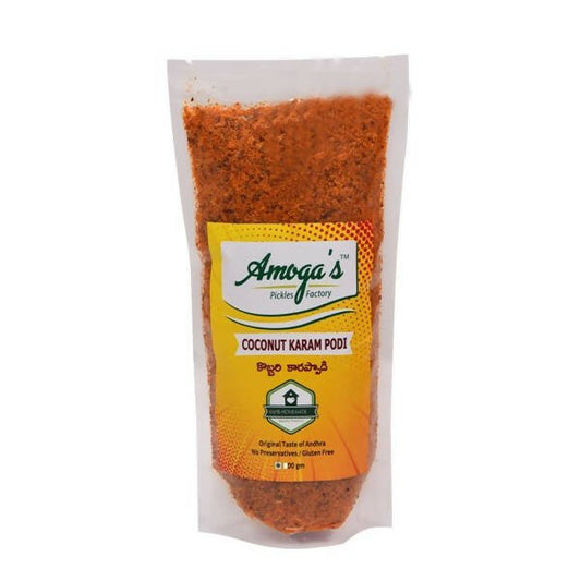 Amoga's Pickles Factory Coconut Curry Powder Andhra Style - Grab2buy
