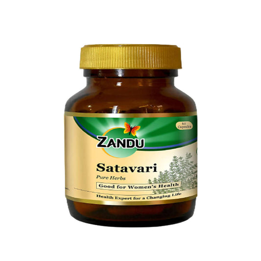 Zandu Satavari Pure Herbs Capsules - Grab2buy