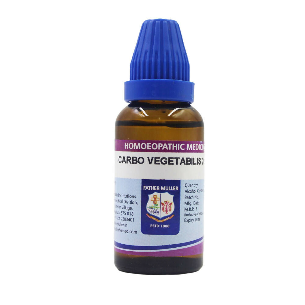 Father Muller Carbo Vegetabilis Dilution - Grab2buy